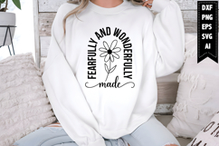 Fearfully and Wonderfully Made Svg, Christian Svg Designs Product Image 1