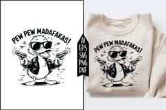 Pew Pew MADAFAKAS Svg Designs Product Image 1