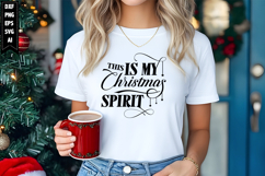 This is my Christmas spirit Svg, Christmas Svg, Xmas Svg Product Image 1