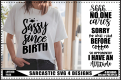 Sarcastic Svg 4 Designs, Funny Sarcasm Svg Designs Product Image 1