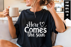 Here Comes the Sun Svg, Family Svg Designs Product Image 1