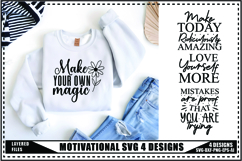Motivation Svg 4 Designs, Self Love Motivation Svg Product Image 1
