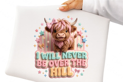 Highland Cow Funny PNG Product Image 1