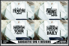 Funny Sarcastic Svg 4 Designs Product Image 1