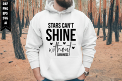 Stars Can&#039;t Shine Without Darkness Svg, Motivation Svg Product Image 1