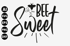 Bee Sweet Svg, Honey Bee Svg Product Image 1