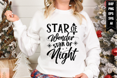 Star of Wonder Star of Night Svg, Christmas Svg, Xmas Svg Product Image 1