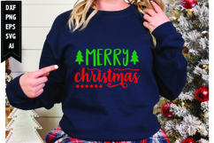 Merry Christmas Svg, Christmas Svg, Winter Svg Product Image 1