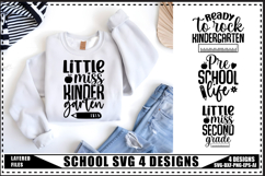 School Svg 4 Designs, Teacher Shirt Svg, Teach Svg Product Image 1