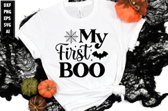 My First Boo Svg, Halloween Ghost Svg Design Product Image 1