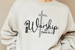 Made To Worship Psalm Svg Cut Files Creative Art Product Image 2