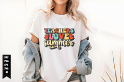 Teachers Love Summer Svg, Teacher Quotes Svg Product Image 1