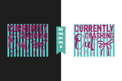 Currently Crashing Out Svg, Sarcastic Svg Designs Product Image 1