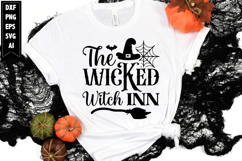 The Wicked Witch Inn Svg, Halloween Ghost Svg Design Product Image 1