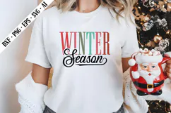 Winter Season Svg, Christmas Svg Designs Product Image 1