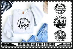 Motivation Svg 4 Designs, Self Love Motivation Svg Product Image 1
