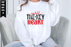 You Hold the Key to My Heart Svg, Funny Valentine's Day Svg Product Image 1