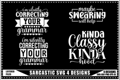 Funny Sarcastic Svg 4 Designs Product Image 1