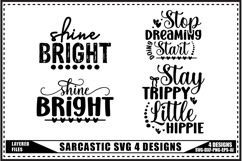 Sarcastic Svg 4 Designs Product Image 1