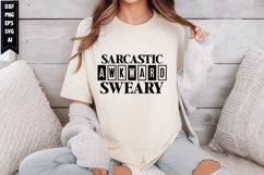 Sarcastic Awkward Sweary Svg, Sarcastic Svg Designs Product Image 1