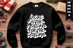 Jesus is the Reason for the Season Svg, Christmas Svg, Xmas Product Image 1