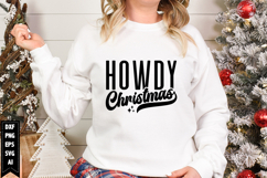 Howdy Christmas Svg, Christmas Svg, Xmas Svg Product Image 1