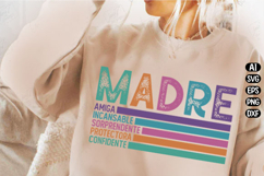 Spanish Mothers Day Svg Design Product Image 2