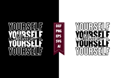 Believe in Yourself Svg, Motivation Svg Designs Product Image 1