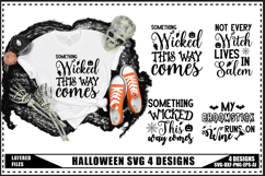 Halloween Svg 4 Designs, Funny Ghost Svg Product Image 1