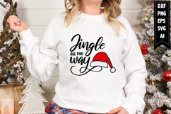Jingle All the Way Svg, Christmas Svg, Xmas Svg Product Image 1