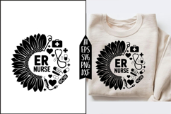 ER Nurse Svg Emergency Nurse Svg Designs Product Image 1