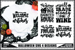 Halloween Svg 4 Designs, Funny Ghost Svg Product Image 1