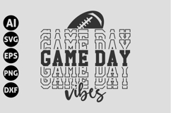 Football Svg Bundle, Football Mom Svg, Game Day Svg Product Image 8