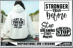Inspirational Svg 4 Designs, Self Love Svg Product Image 1