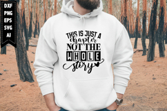 this is just a chapter not the whole story Svg Product Image 1