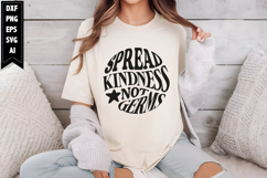 spread kindness not germs Svg Product Image 1