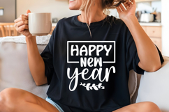 Happy New Year Svg, New Year Svg Designs Product Image 1