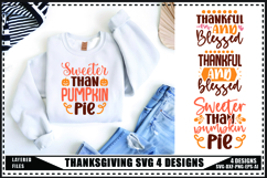 Thanksgiving Svg 4 Designs, Autumn Svg, Fall Svg Designs Product Image 1