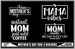 Mother's Day Svg 4 Designs Product Image 1