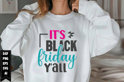 It&#039;s Black Friday Y&#039;all Svg, Black Friday Shirt Svg Product Image 1