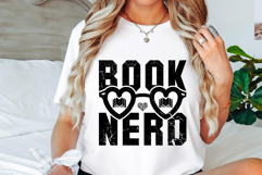 Book Nerd Svg Cut Files Creative Art Product Image 2