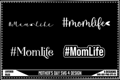 Mother&#039;s Day Svg 4 Designs Product Image 1