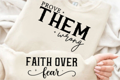 Faith Over Fear Svg Design Product Image 2