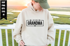 Blessed Grandma Svg, Grandma Svg Designs Product Image 1