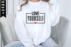 Love Yourself Svg, Funny Valentine's Day Svg Designs Product Image 1