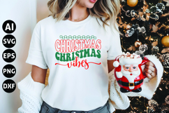 Christmas Vibes Svg, Funny Christmas Svg Product Image 1