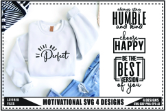 Motivation SVG 4 Designs, Self Love Motivation Svg Product Image 1