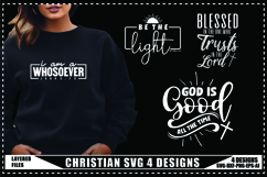 Christian SVG 4 Designs, Religious Svg, Jesus God Svg Product Image 1
