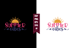 Summer Vibes Svg, Family Svg Designs Product Image 1