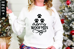 Merry woofmas Svg, Christmas Svg, Xmas Svg Product Image 1